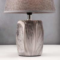 Лампа настольная 16616/1GY E14 40Вт серый 22,5х22,5х34 см RISALUX