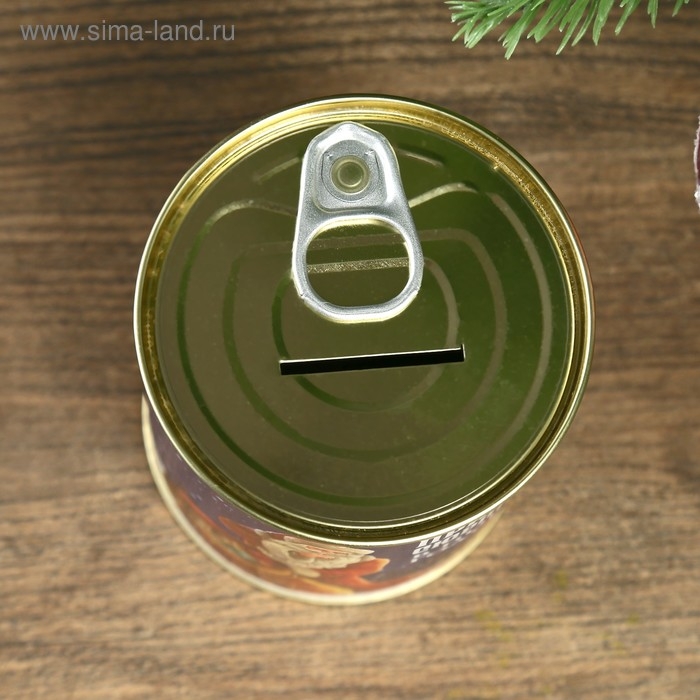 Копилка-банка металл Копилка-банка металл "Приятных сюрпризов " 7,3х9,5 см