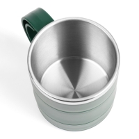 Термокружка "Мастер К" Поход "Путешествие начинается", 450 мл,сохраняет тепло 2 ч, зеленая Термокружка "Мастер К" Поход "Путешествие начинается", 450 мл,сохраняет тепло 2 ч, зеленая