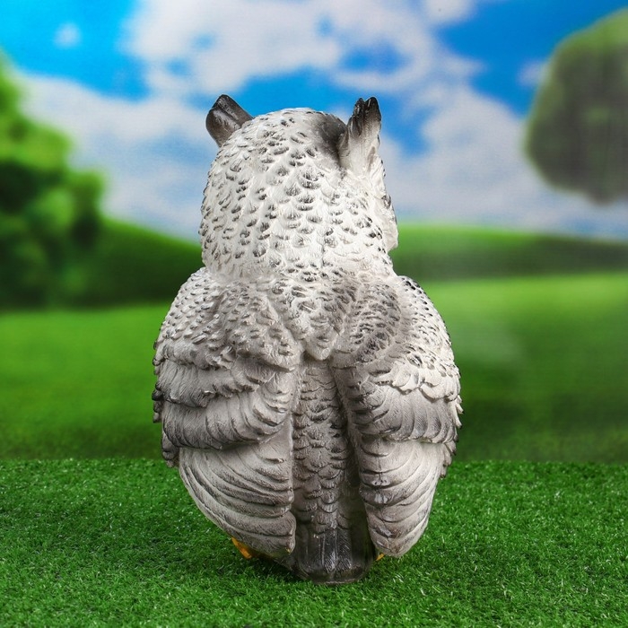 Садовая фигура "Сова большая полярная" 27 см