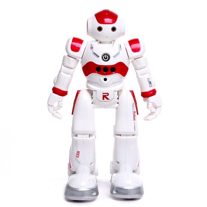 Робот «Робо-друг», с дистанционным и сенсорным управлением, русский чип, цвет красный Робот «Робо-друг», с дистанционным и сенсорным управлением, русский чип, цвет красный