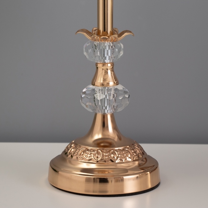 Настольная лампа 16884/1 Е27 40Вт золото 22х22х35 см RISALUX