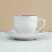 Чайная пара &laquo;Горошек&raquo;, 250 мл