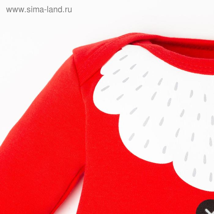 Комбинезон Крошка Я Комбинезон Крошка Я "Санта", рост 62-68 см, красный