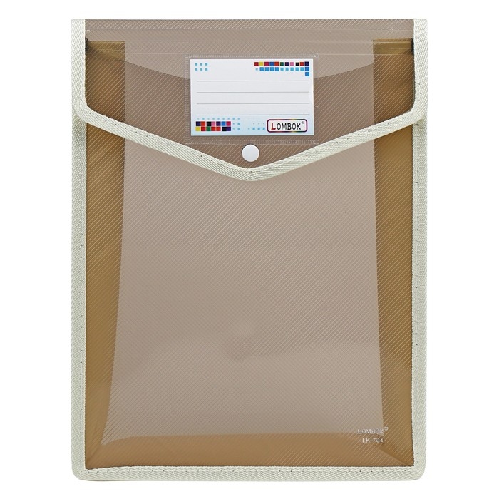 Папка-конверт на кнопке А4, 500 мкр, с расширением, вертикальная, карман для визиток, МИКС Папка-конверт на кнопке А4, 500 мкр, с расширением, вертикальная, карман для визиток, МИКС