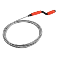 Трос сантехнический ZEIN, оцинкованный, с вращающейся ручкой, d=6 мм, L=4 м Трос сантехнический ZEIN, оцинкованный, с вращающейся ручкой, d=6 мм, L=4 м