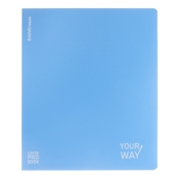 Тетрадь 48 листов в клетку ErichKrause CoverProBook Symbol, с пластиковой обложкой, голубой, Тетрадь 48 листов в клетку ErichKrause CoverProBook Symbol, с пластиковой обложкой, голубой,