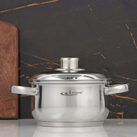 Кастрюля «Гретта», 1.8 л, d=16 см, капсульное дно, индукция Кастрюля «Гретта», 1.8 л, d=16 см, капсульное дно, индукция