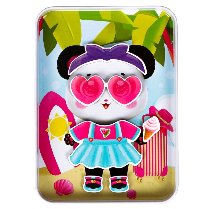 Магнитный набор &laquo;Жаркие каникулы&raquo;, в жестяной коробке