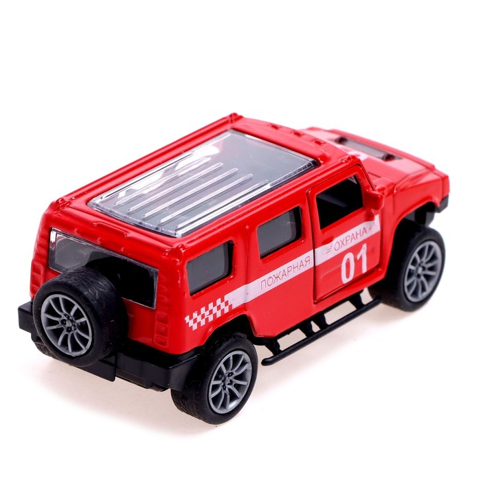 Набор машин металлических &laquo;Спецслужбы&raquo;, 4 штуки, 1:48, инерция, открываются двери