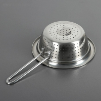 Дуршлаг из нержавеющей стали Доляна &laquo;Гудвин&raquo;, d=20 см, длинная ручка