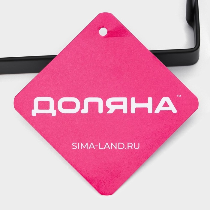 Держатель для крышек и разделочных досок Доляна, 16&times;15&times;9,5 см, цвет чёрный