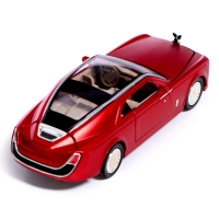 Машина металлическая &laquo;Люкс&raquo;, свет, звук, открываются двери, капот, инерция, цвет МИКС