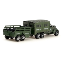 Машина инерционная &laquo;Армия&raquo;, с прицепом, МИКС