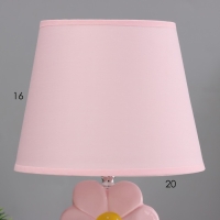Настольная лампа "Цветок" Е14 40Вт розовый 20х20х33см Настольная лампа "Цветок" Е14 40Вт розовый 20х20х33см
