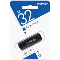 Флешка Smartbuy 032GB3SCK, 32 Гб, USB3.0, чт до 100 Мб/с, зап до 40 Мб/с, черная Флешка Smartbuy 032GB3SCK, 32 Гб, USB3.0, чт до 100 Мб/с, зап до 40 Мб/с, черная