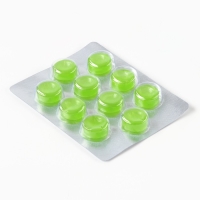 Леденцы в блистере &laquo;Зарплата удвоин&raquo;, вкус: яблоко, 32 г.