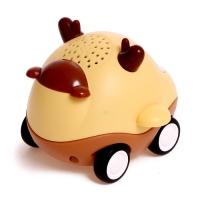 Музыкальная игрушка &laquo;Весёлые машинки&raquo;, звук, свет, цвет жёлтый