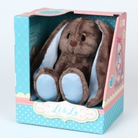 Мягкая игрушка «Зайка Lu», с книгой, мальчик, заяц, 25 см Мягкая игрушка «Зайка Lu», с книгой, мальчик, заяц, 25 см