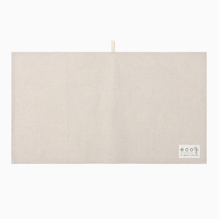 Полотенце Доляна My magic kitchen, 35х60±2 см, рогожка, хлопок, 160 г/м2 Полотенце Доляна My magic kitchen, 35х60±2 см, рогожка, хлопок, 160 г/м2