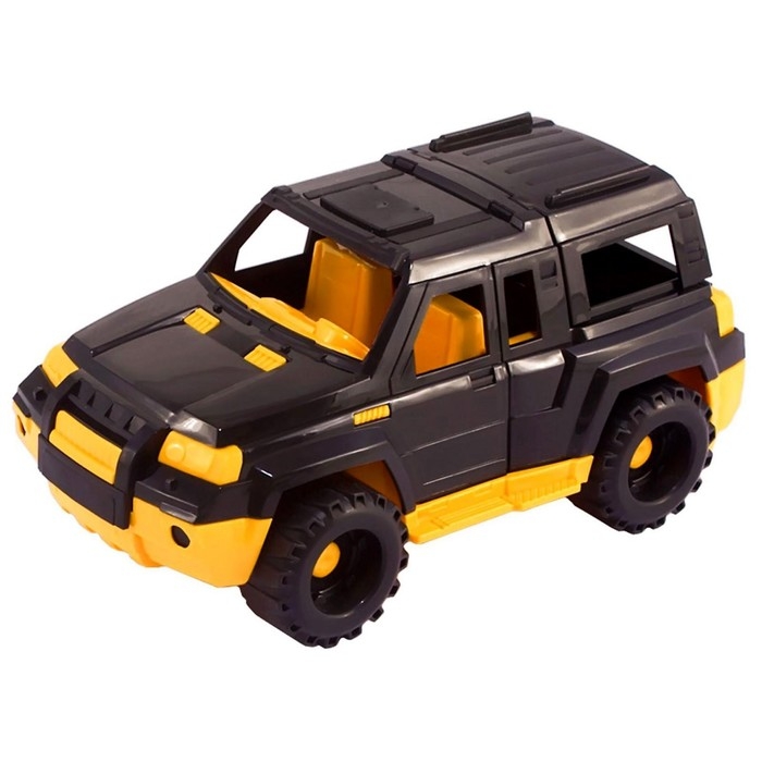 Джип &laquo;Мустанг&raquo;, жёлто-черный