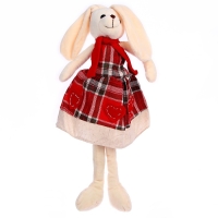 Мягкая игрушка «Заюша в платье», виды МИКС Мягкая игрушка «Заюша в платье», виды МИКС