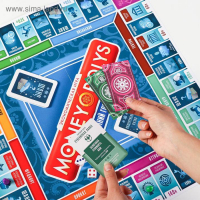 Новогодняя настольная игра «Новый год: MONEY POLYS. Зимний город», 60 карт, 2 кубика, 6 фишек, 10+ Новогодняя настольная игра «Новый год: MONEY POLYS. Зимний город», 60 карт, 2 кубика, 6 фишек, 10+