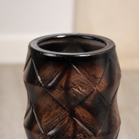 Ваза керамика напольная "Кеннет" грация, 60 см, коричневый