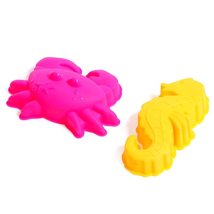 Песочный набор &laquo;Супергрузовик&raquo;, 6 предметов, цвета МИКС