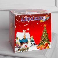 Светодиодная фигура &laquo;Ёжик&raquo; 18 см, пластик, 220 В, свечение белое