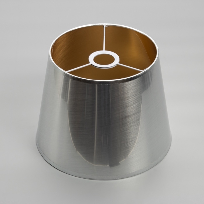 Абажур Е27 серебро 28х28х21 см Абажур Е27 серебро 28х28х21 см