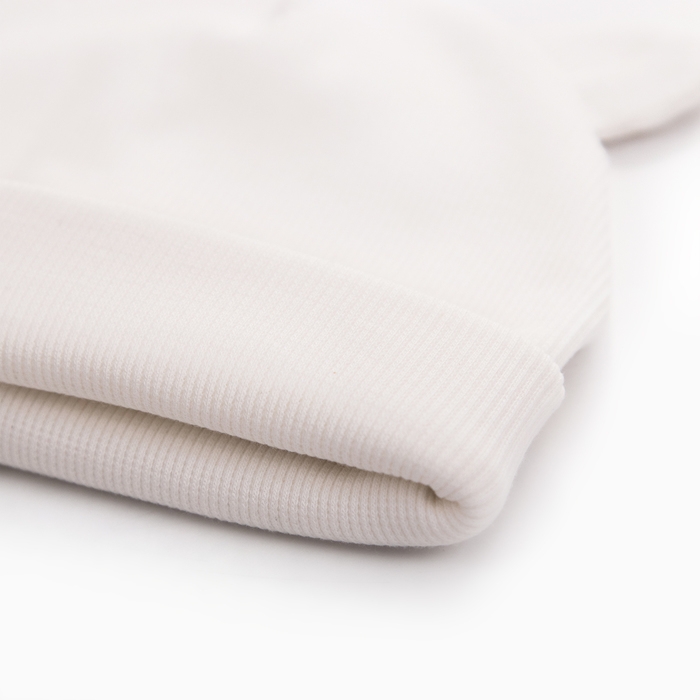 Шапка детская, цвет молочный, размер 40-42