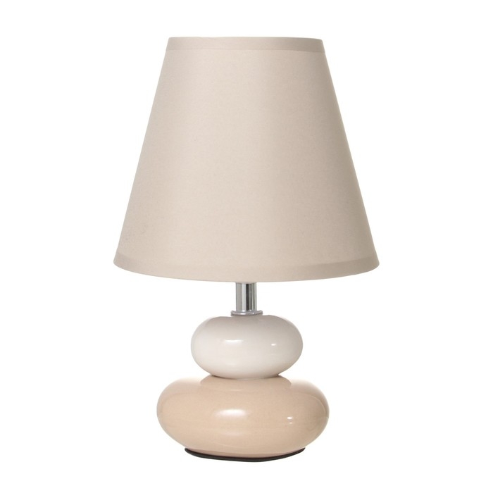 Настольная лампа 16878/1GR E14 40Вт серый 16х16х25 см RISALUX