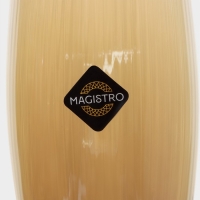 Набор бокалов для шампанского стеклянный Magistro &laquo;Иллюзия&raquo;, 180 мл, 5,5&times;27,5 см, 6 шт, цвет золотой