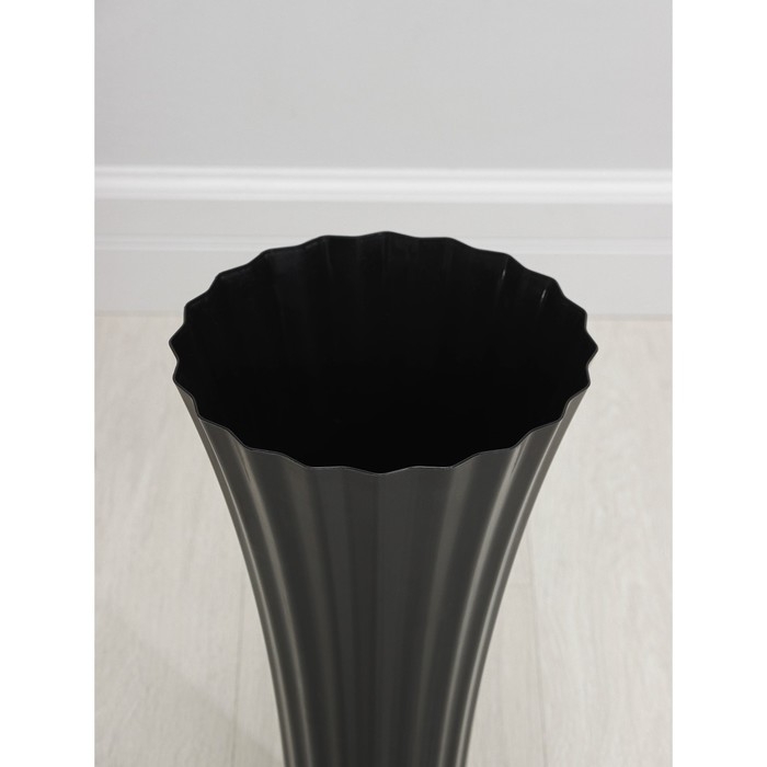 Ваза под срезку, 5 л, черная Ваза под срезку, 5 л, черная