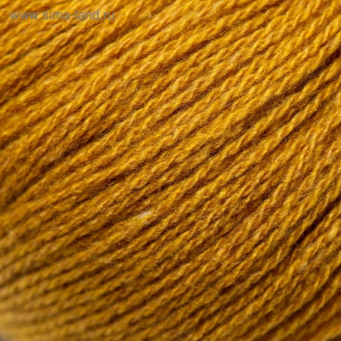 Пряжа "Карачаевская" 100% акрил 820-850м/250-280гр (40 Горчица)