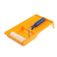 Набор ТУНДРА, для водных красок, валик поролон 100 мм, ванночка 150 х 300 мм Набор ТУНДРА, для водных красок, валик поролон 100 мм, ванночка 150 х 300 мм