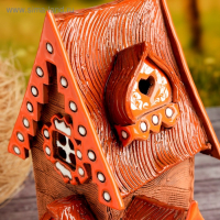 Аромалампа Домик &laquo;Варвара&raquo;, 22 см, ручная работа, микс