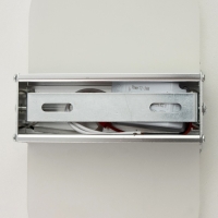 Бра Лайн LED 12Вт 6000К серебро 11х21 см