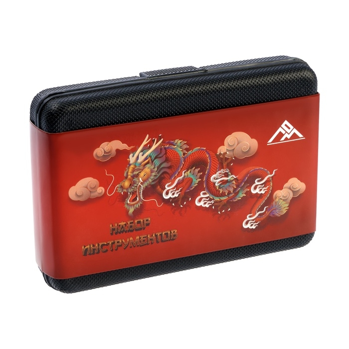 Набор инструментов в кейсе ЛОМ, в подарочной упаковке, 11 предметов