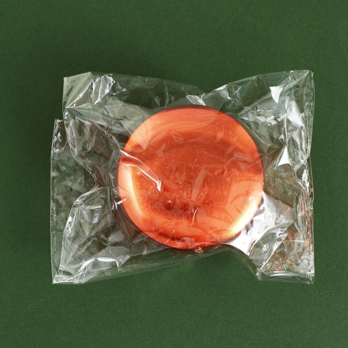 Ароматическая свеча из пчелиного воска &laquo;Арома рай&raquo;, аромат кофе, 6 х 6 х 4 см.