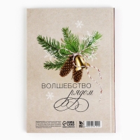 Новый год. Ежедневник классический 7БЦ А5, 80 л &laquo;Пусть мечты сбудутся! Волшебство рядом&raquo;