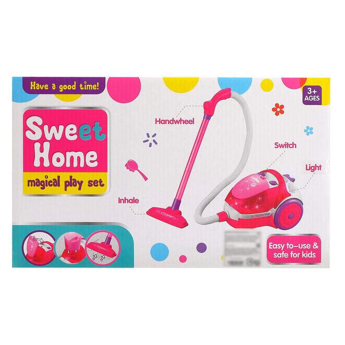 Бытовая техника пылесос &laquo;Сладкая вата&raquo;, на колёсах