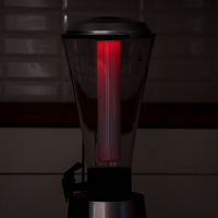 Башня пивная &laquo;Металлик&raquo;, 3 л, колба с подсветкой, 2 батарейки, цвет серебристый