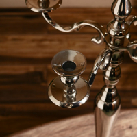 Подсвечник алюминий "Сиден" на 5 свечей 21х41х80 см Подсвечник алюминий "Сиден" на 5 свечей 21х41х80 см