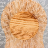 Светильник сенсорный "Узор" LED крутится 6Вт USB 15х4х16 см RISALUX