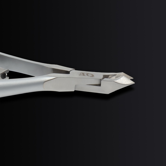 Кусачки маникюрные для кутикулы «Premium satin», матовые, двойная пружина, 12 см, длина лезвия - 6 мм, цвет серебристый Кусачки маникюрные для кутикулы «Premium satin», матовые, двойная пружина, 12 см, длина лезвия - 6 мм, цвет серебристый