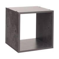 Стеллаж №1 DICE CUBE 1 секция, 360х360х320, Цемент Стеллаж №1 DICE CUBE 1 секция, 360х360х320, Цемент