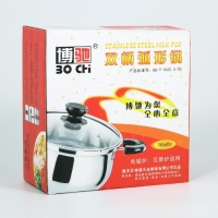 Кастрюля из нержавеющей стали Promo, 900 мл, 16×7 см, с крышкой Кастрюля из нержавеющей стали Promo, 900 мл, 16×7 см, с крышкой