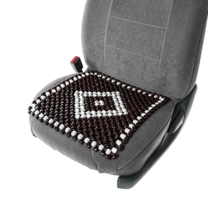 Накидка массажер TORSO на сиденье 42&times;42 см, дерево, микс